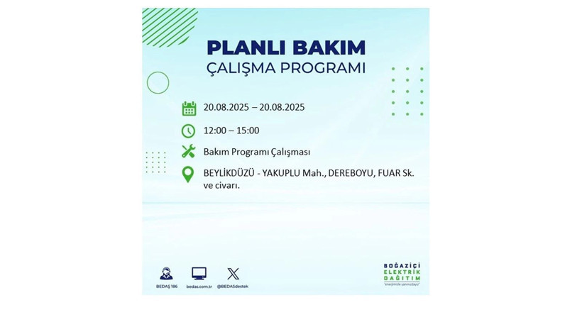 Elektrik kesintisi 9 saat sürecek: 20 Ağustos elektrik kesintileri: Elektrikler ne zaman gelecek? - Resim: 46