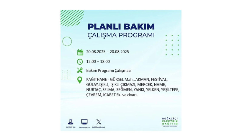 Elektrik kesintisi 9 saat sürecek: 20 Ağustos elektrik kesintileri: Elektrikler ne zaman gelecek? - Resim: 24