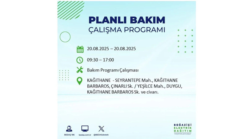 Elektrik kesintisi 9 saat sürecek: 20 Ağustos elektrik kesintileri: Elektrikler ne zaman gelecek? - Resim: 23