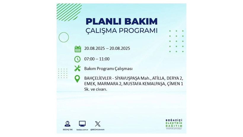 Elektrik kesintisi 9 saat sürecek: 20 Ağustos elektrik kesintileri: Elektrikler ne zaman gelecek? - Resim: 56