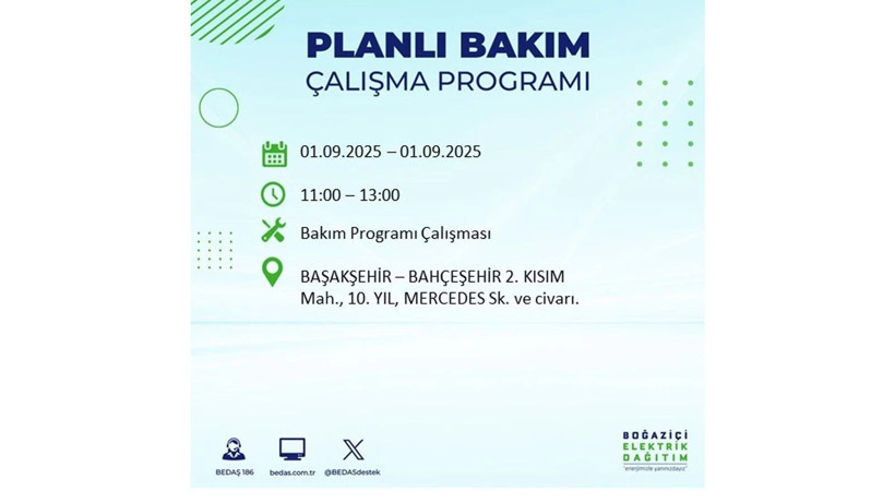 İstanbul'da elektrikler ne zaman gelecek? 1 Eylül elektrik kesintileri - Resim: 59