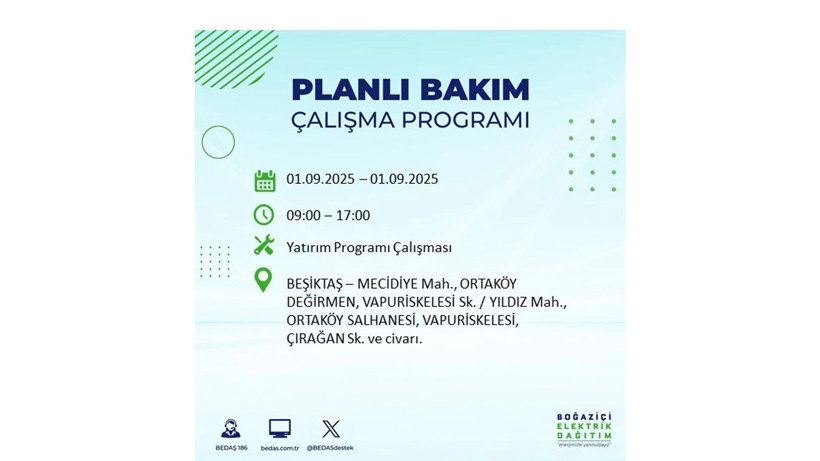 İstanbul'da elektrikler ne zaman gelecek? 1 Eylül elektrik kesintileri - Resim: 54