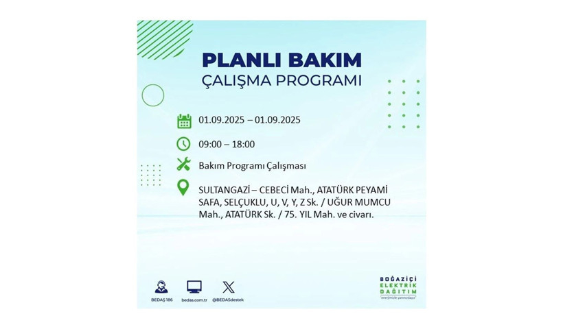 İstanbul'da elektrikler ne zaman gelecek? 1 Eylül elektrik kesintileri - Resim: 7