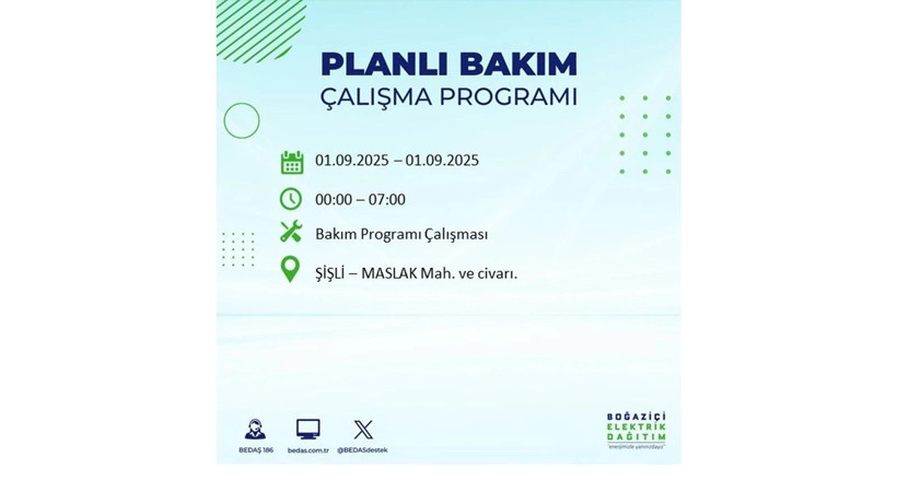 İstanbul'da elektrikler ne zaman gelecek? 1 Eylül elektrik kesintileri - Resim: 5