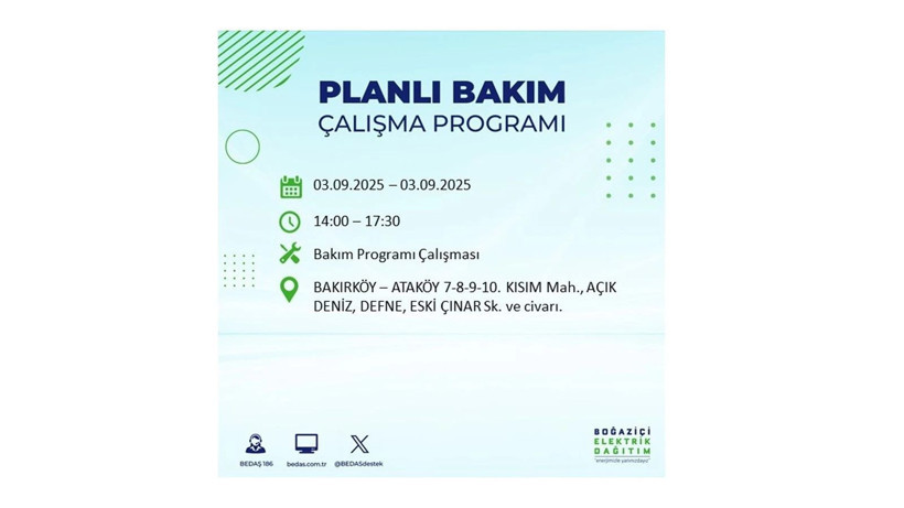 İstanbul’da elektrikler ne zaman gelecek? 3 Eylül 2025 Çarşamba: BEDAŞ elektrik kesintisi - Resim: 65