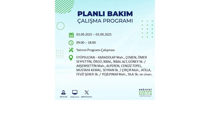 İstanbul’da elektrikler ne zaman gelecek? 3 Eylül 2025 Çarşamba: BEDAŞ elektrik kesintisi - Resim: 43