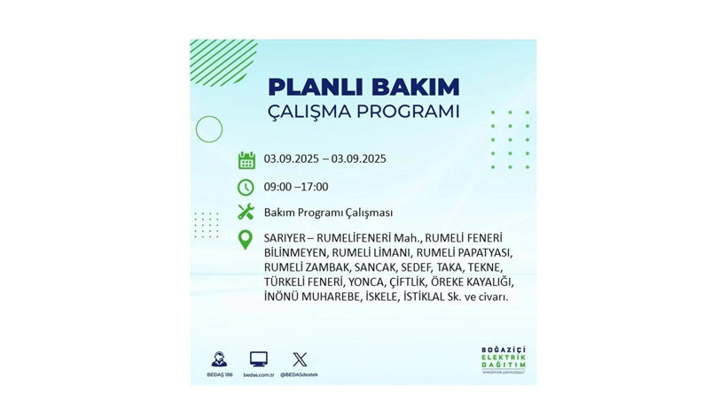 İstanbul’da elektrikler ne zaman gelecek? 3 Eylül 2025 Çarşamba: BEDAŞ elektrik kesintisi - Resim: 24