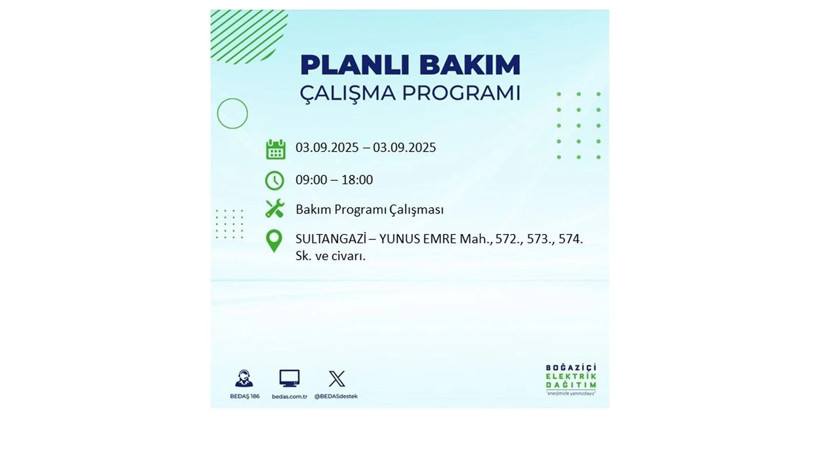İstanbul’da elektrikler ne zaman gelecek? 3 Eylül 2025 Çarşamba: BEDAŞ elektrik kesintisi - Resim: 11