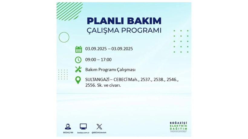İstanbul’da elektrikler ne zaman gelecek? 3 Eylül 2025 Çarşamba: BEDAŞ elektrik kesintisi - Resim: 10