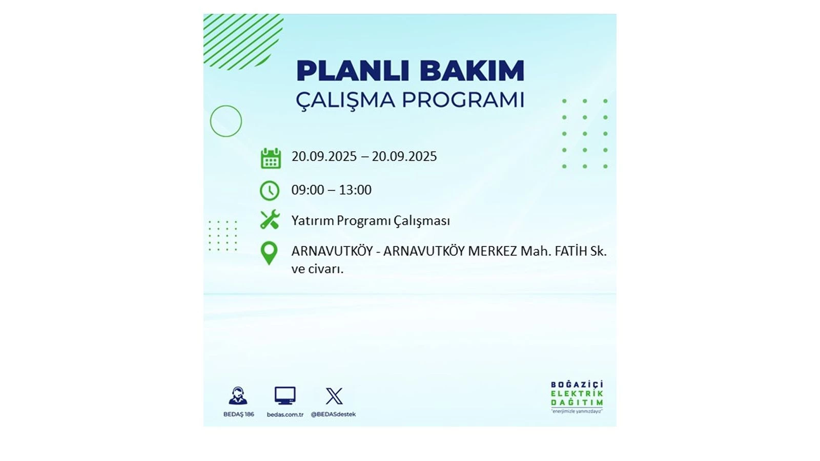O ilçemizde kesinti 10 saat sürecek! 20 Eylül elektrik kesintileri - Resim: 1