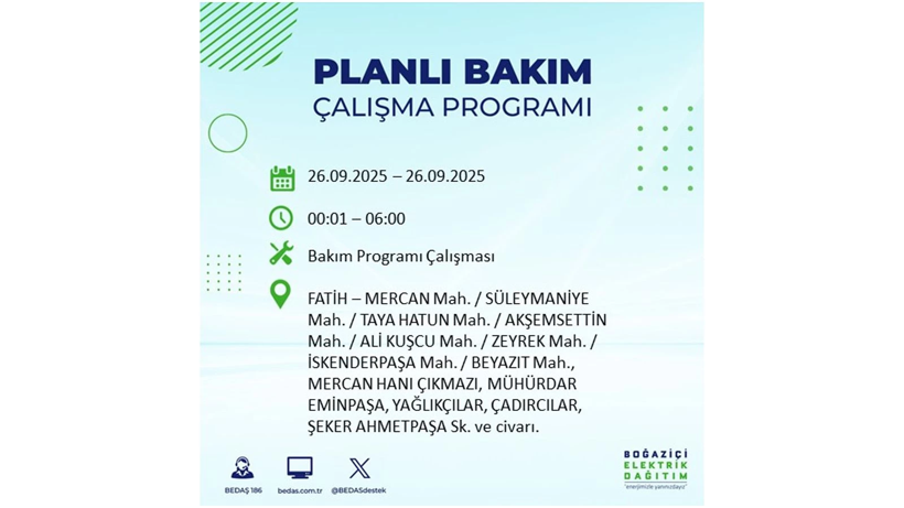 Elektrik kesintisi 9 saat sürecek: 26 Eylül İstanbul elektrik kesintisi - Resim: 50