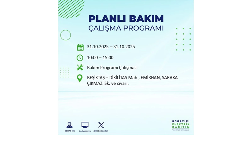 Elektrik kesintisi saatler sürecek: 31 Ekim Cuma elektrik kesintileri - Resim: 22