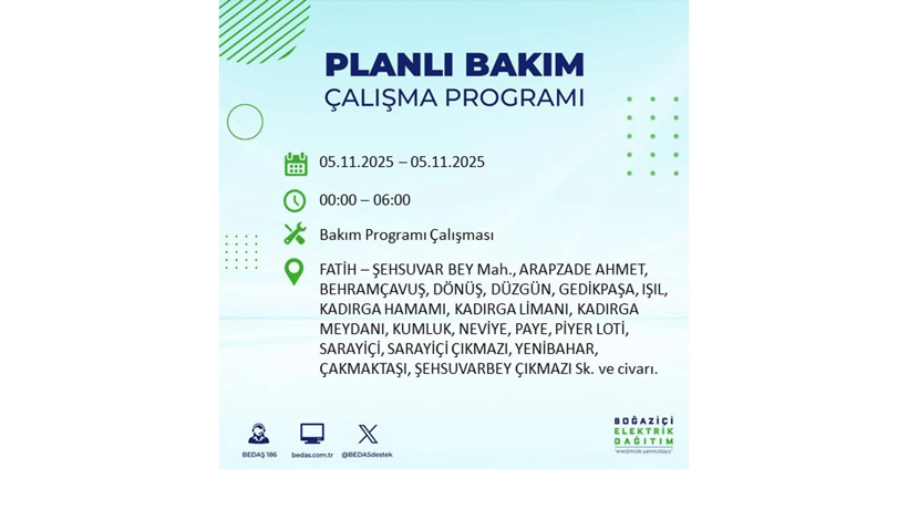 Yarın uzun süre elektrik olmayacak: 5 Kasım elektrik kesintileri - Resim: 37