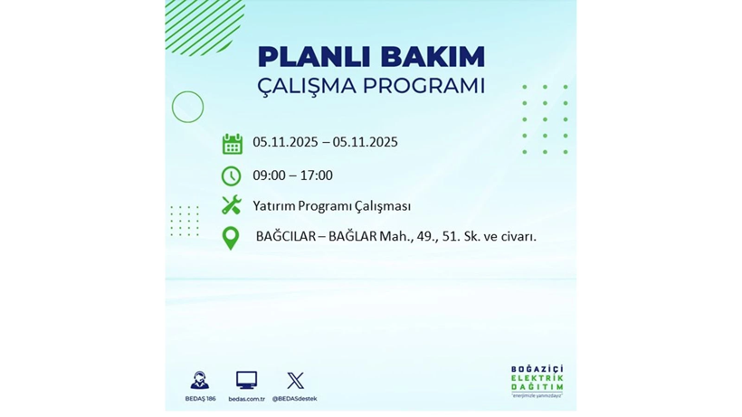 Yarın uzun süre elektrik olmayacak: 5 Kasım elektrik kesintileri - Resim: 4