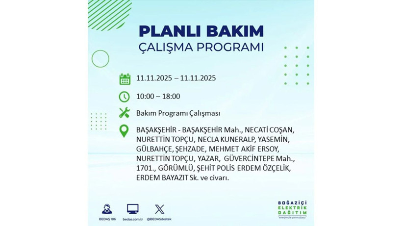 Yüzbinlerce kişi etkilenecek! Onlarca mahallede saatlerce sürecek elektrik kesintisi - Resim: 23