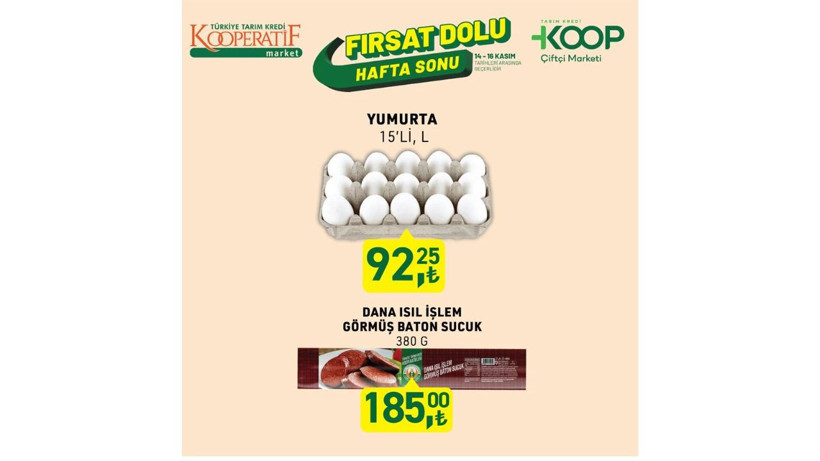 Sadece 3 gün sürecek! Tarım Kredi Market’te hafta sonu indirimi başladı - Resim: 7