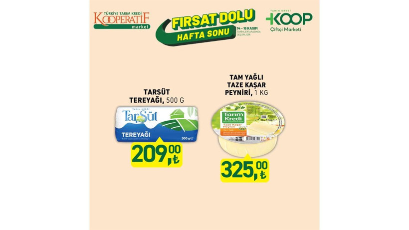 Sadece 3 gün sürecek! Tarım Kredi Market’te hafta sonu indirimi başladı - Resim: 6