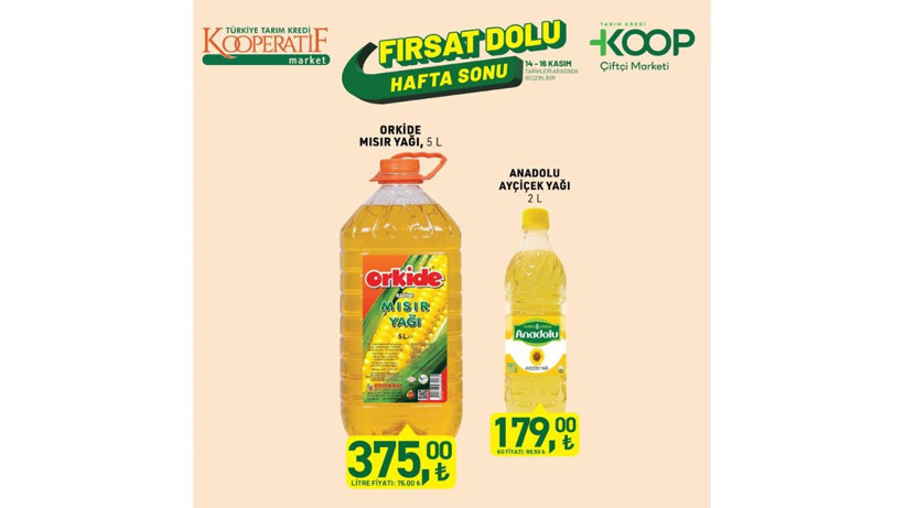 Sadece 3 gün sürecek! Tarım Kredi Market’te hafta sonu indirimi başladı - Resim: 2