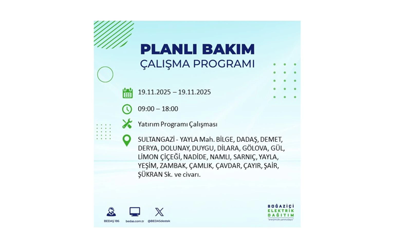 İşinizi bu saatlere bırakmayın:  19 Kasım’da uzun süre elektrikler olmayacak - Resim: 86