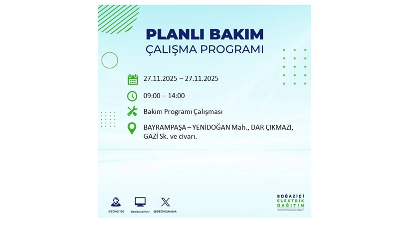 Elektrikler 9 saat boyunca olmayacak: Kesinti listesi açıklandı - Resim: 19