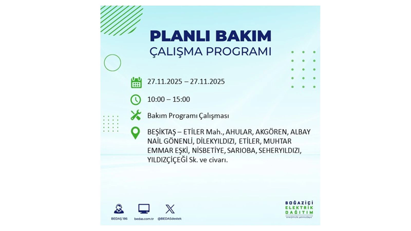 Elektrikler 9 saat boyunca olmayacak: Kesinti listesi açıklandı - Resim: 20