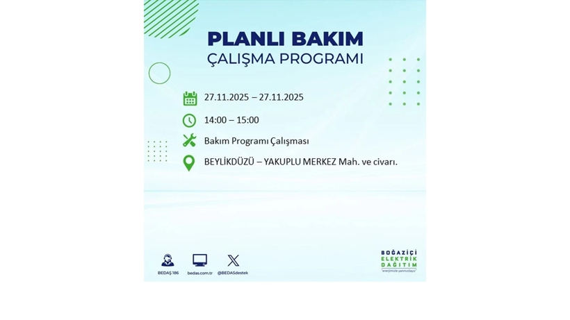 Elektrikler 9 saat boyunca olmayacak: Kesinti listesi açıklandı - Resim: 23