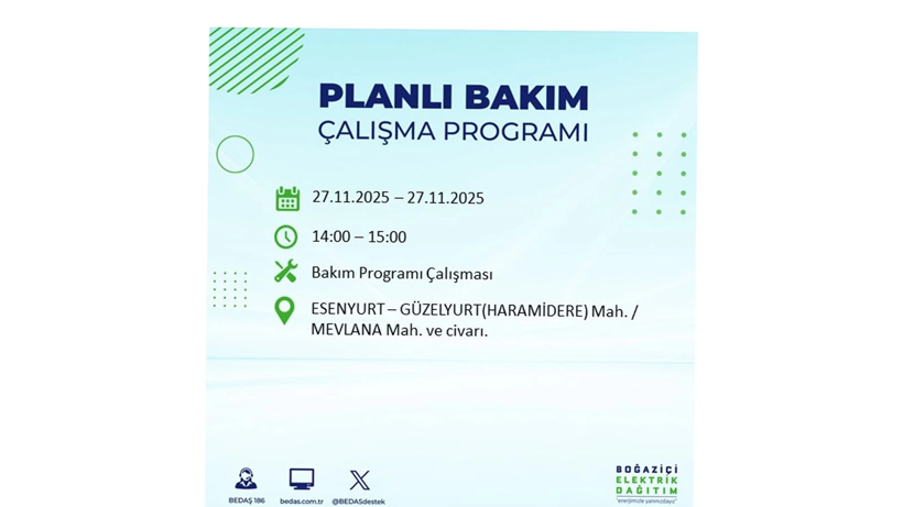 Elektrikler 9 saat boyunca olmayacak: Kesinti listesi açıklandı - Resim: 37