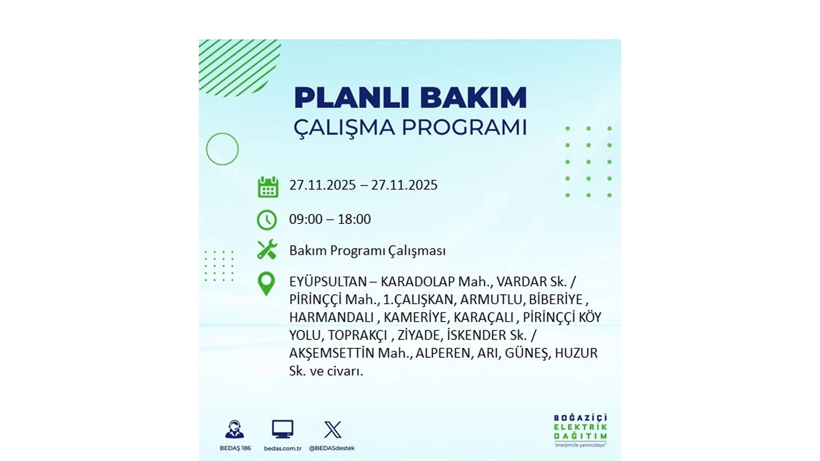 Elektrikler 9 saat boyunca olmayacak: Kesinti listesi açıklandı - Resim: 45