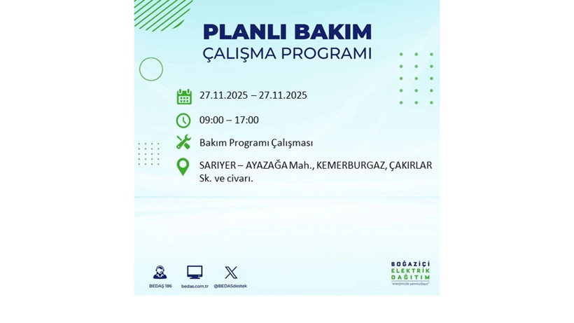 Elektrikler 9 saat boyunca olmayacak: Kesinti listesi açıklandı - Resim: 57