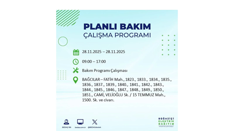 Yarın uzun süre elektrik olmayacak: Kesinti listesi açıklandı - Resim: 12