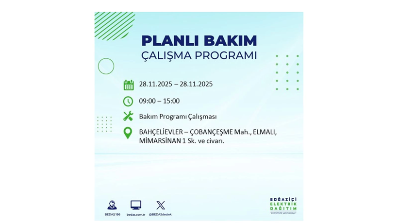 Yarın uzun süre elektrik olmayacak: Kesinti listesi açıklandı - Resim: 17