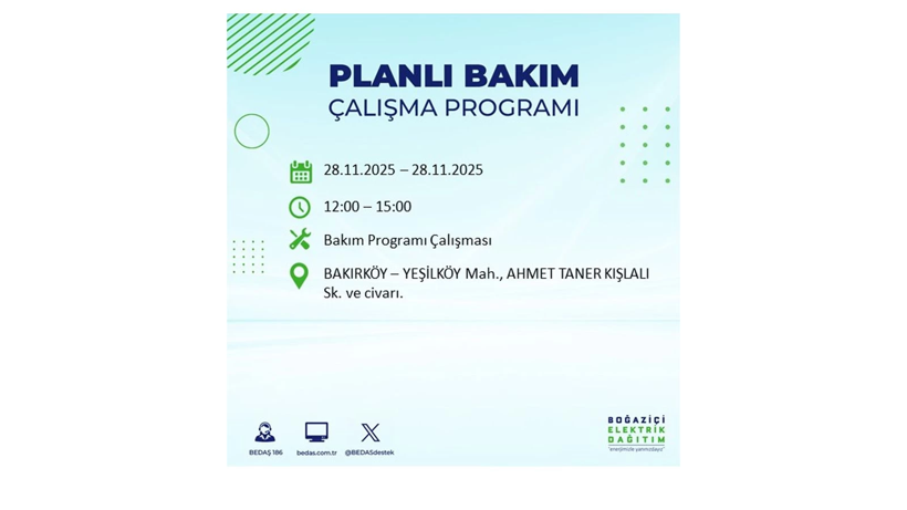 Yarın uzun süre elektrik olmayacak: Kesinti listesi açıklandı - Resim: 21