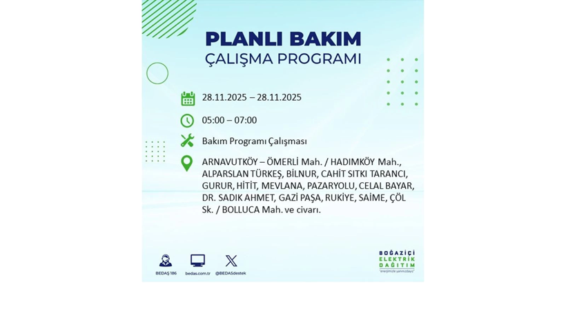 Yarın uzun süre elektrik olmayacak: Kesinti listesi açıklandı - Resim: 3