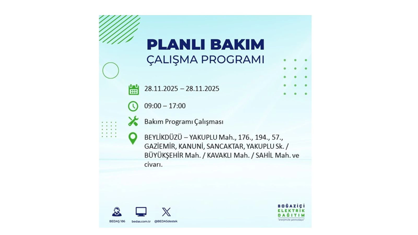 Yarın uzun süre elektrik olmayacak: Kesinti listesi açıklandı - Resim: 30