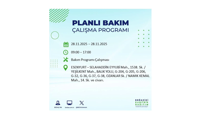 Yarın uzun süre elektrik olmayacak: Kesinti listesi açıklandı - Resim: 43