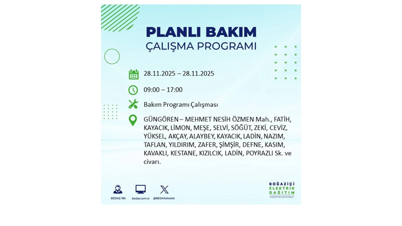 Yarın uzun süre elektrik olmayacak: Kesinti listesi açıklandı - Resim: 49