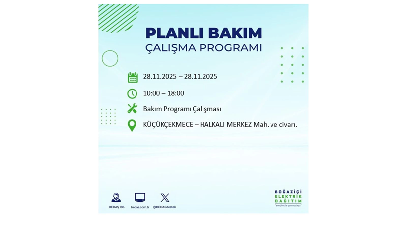 Yarın uzun süre elektrik olmayacak: Kesinti listesi açıklandı - Resim: 52