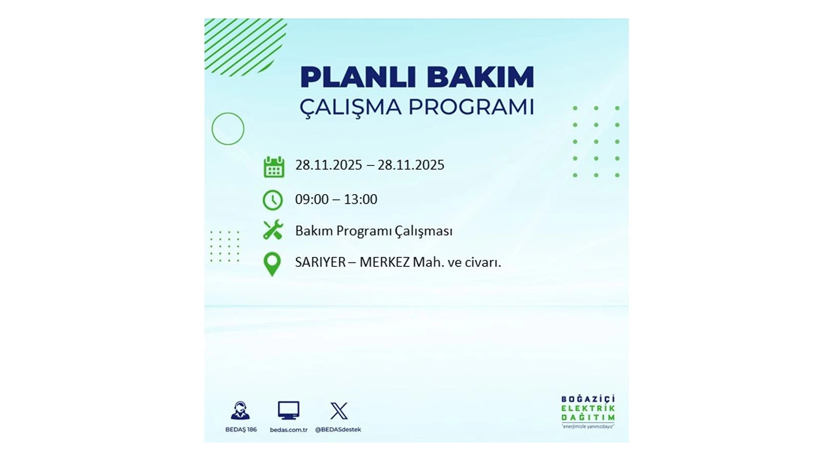 Yarın uzun süre elektrik olmayacak: Kesinti listesi açıklandı - Resim: 55