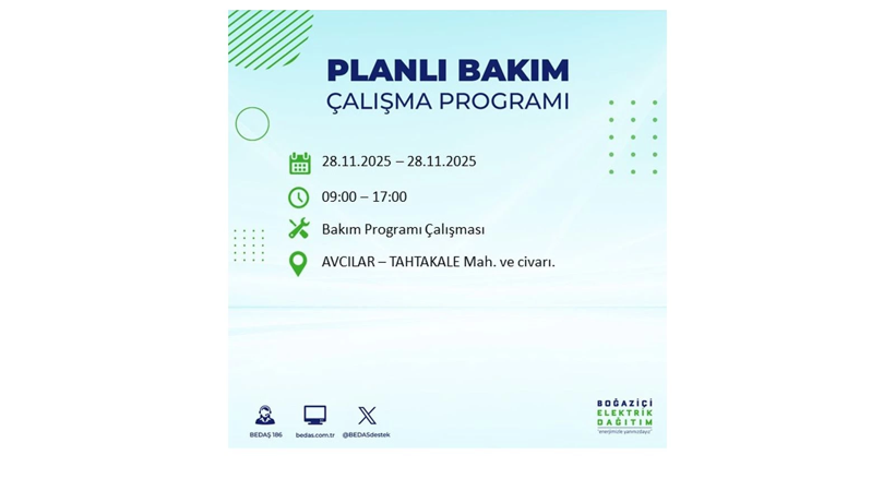 Yarın uzun süre elektrik olmayacak: Kesinti listesi açıklandı - Resim: 7