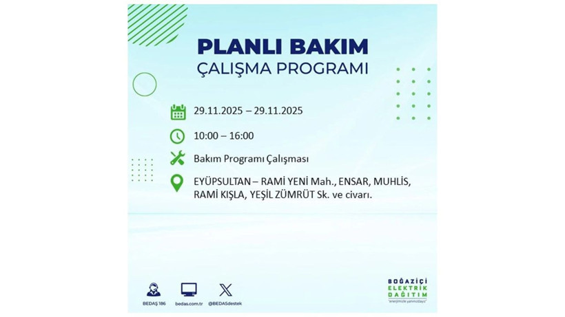 Bu ilçeler dikkat! 29 Kasım’da uzun süreli elektrik kesintisi geliyor - Resim: 13