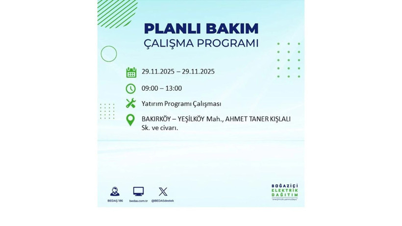 Bu ilçeler dikkat! 29 Kasım’da uzun süreli elektrik kesintisi geliyor - Resim: 7