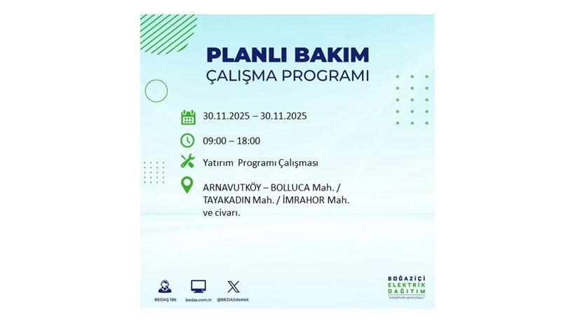 Yarın elektrikler 9 saat boyunca olmayacak: Kesinti listesi açıklandı - Resim: 4