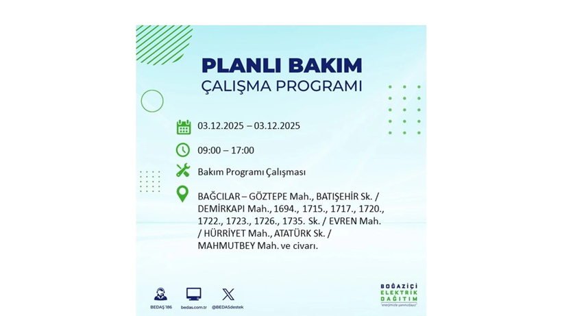 Yarın elektrikler 8 saat boyunca olmayacak: Kesinti listesi açıklandı - Resim: 14