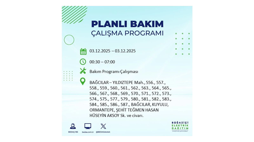 Yarın elektrikler 8 saat boyunca olmayacak: Kesinti listesi açıklandı - Resim: 15