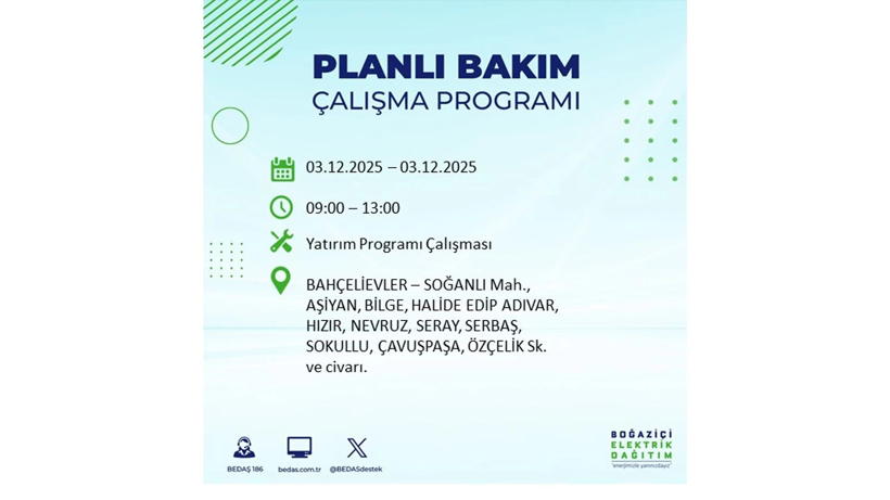 Yarın elektrikler 8 saat boyunca olmayacak: Kesinti listesi açıklandı - Resim: 20