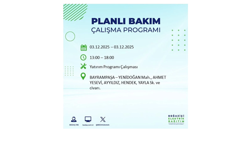 Yarın elektrikler 8 saat boyunca olmayacak: Kesinti listesi açıklandı - Resim: 22