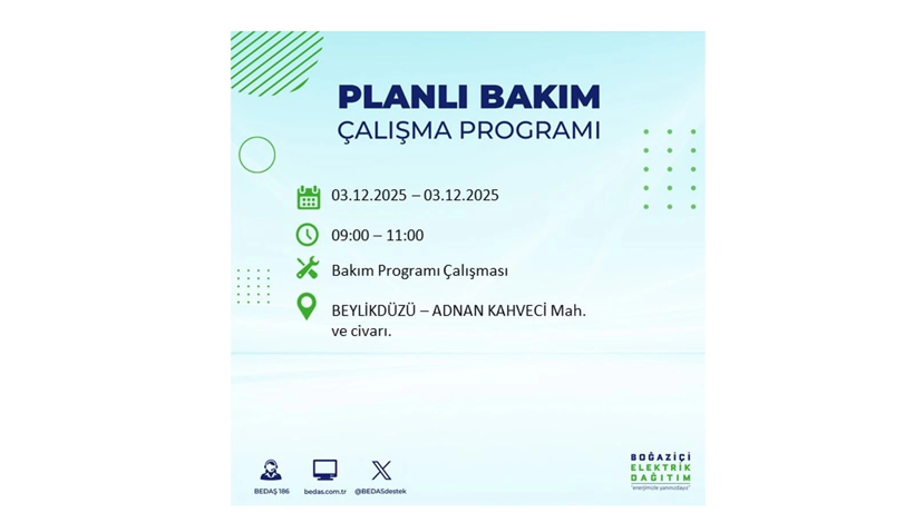 Yarın elektrikler 8 saat boyunca olmayacak: Kesinti listesi açıklandı - Resim: 28