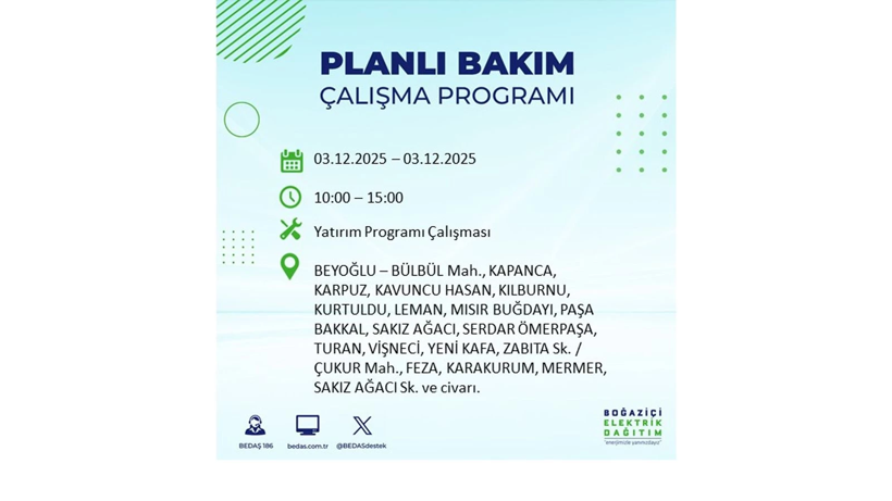 Yarın elektrikler 8 saat boyunca olmayacak: Kesinti listesi açıklandı - Resim: 33
