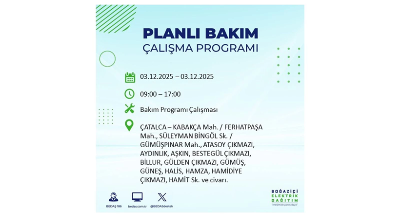 Yarın elektrikler 8 saat boyunca olmayacak: Kesinti listesi açıklandı - Resim: 36