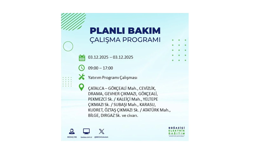 Yarın elektrikler 8 saat boyunca olmayacak: Kesinti listesi açıklandı - Resim: 37